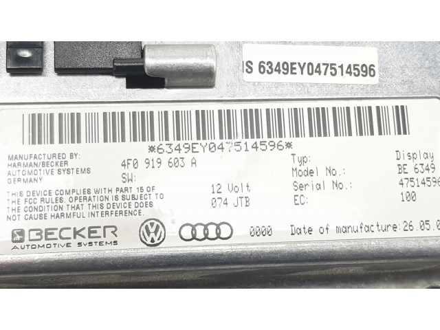 Дисплей    4F0919603A   Audi A6 S6 C5 4B