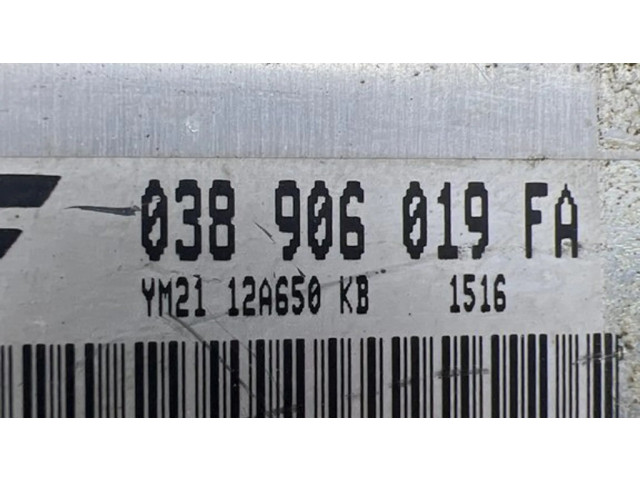 Блок управления двигателя 038906019FA, YM2112A650KB   Ford Galaxy