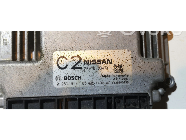 Řídící jednotka 23710bb47a 0281017185, 23710BB47A 0281017185   Nissan Qashqai 2013