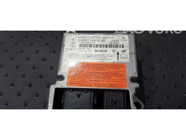 Блок подушек безопасности 4M5T14B056BJ, 0285001552   Ford Focus