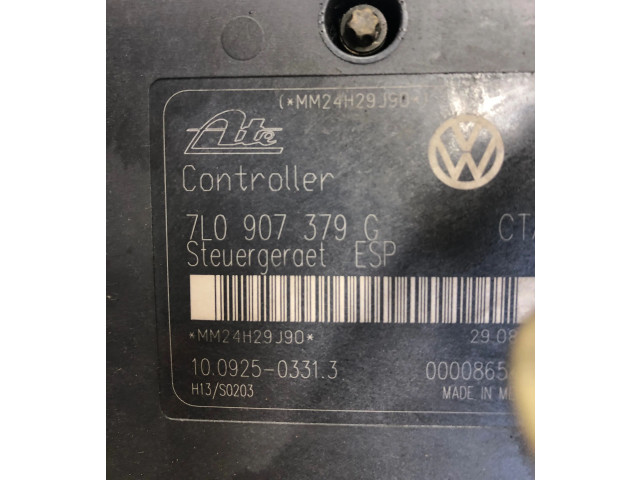 Блок АБС 7L0907379G, 10092503313   Volkswagen  Touareg I  2002 - 2010 года