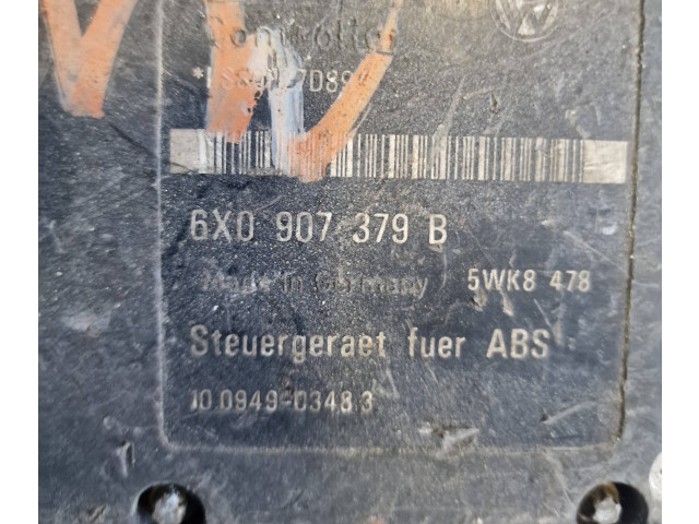 Блок АБС 6X0907379B   Volkswagen  Polo III 6N 6N2 6NF  1995 - 2001 года