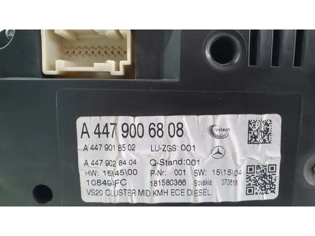 Панель приборов A4479006808, A4479018502   Mercedes-Benz Vito Viano W447       