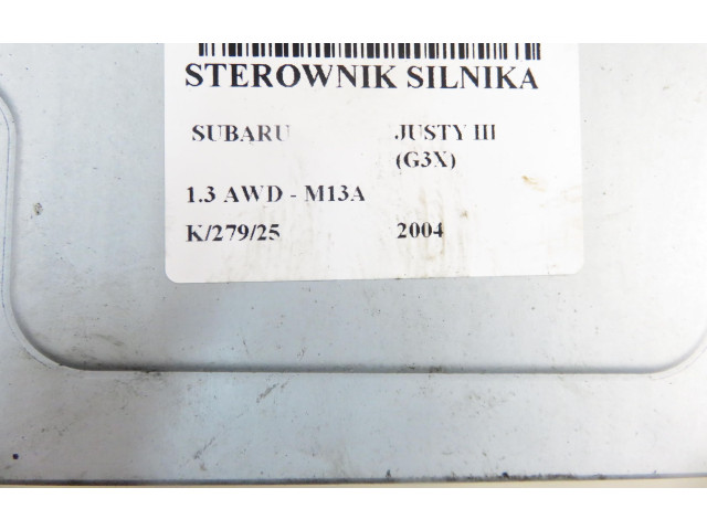 Řídící jednotka 3392086G13, 3392086G13   Subaru Justy 2004