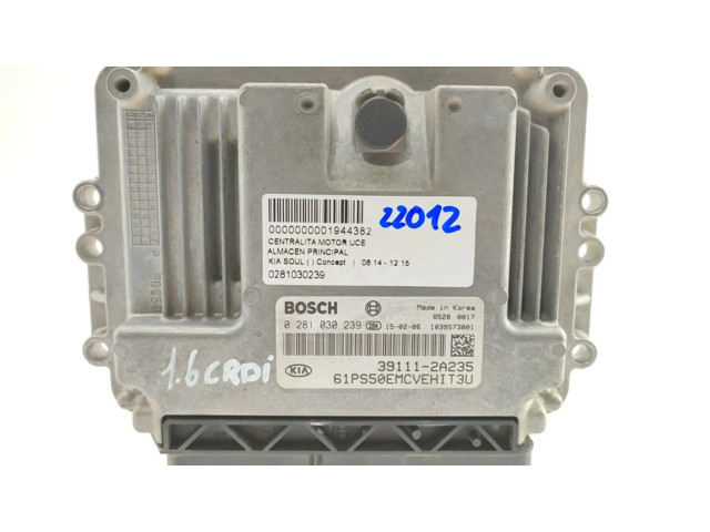 Řídící jednotka 0281030239   KIA Soul 2015