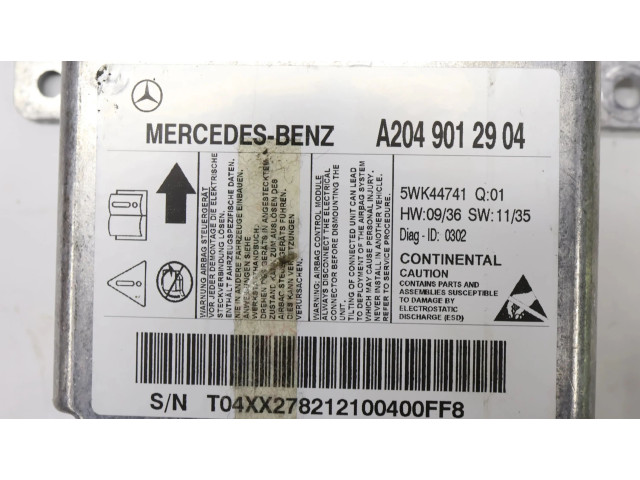 Блок подушек безопасности A2049012904   Mercedes-Benz GLK (X204)