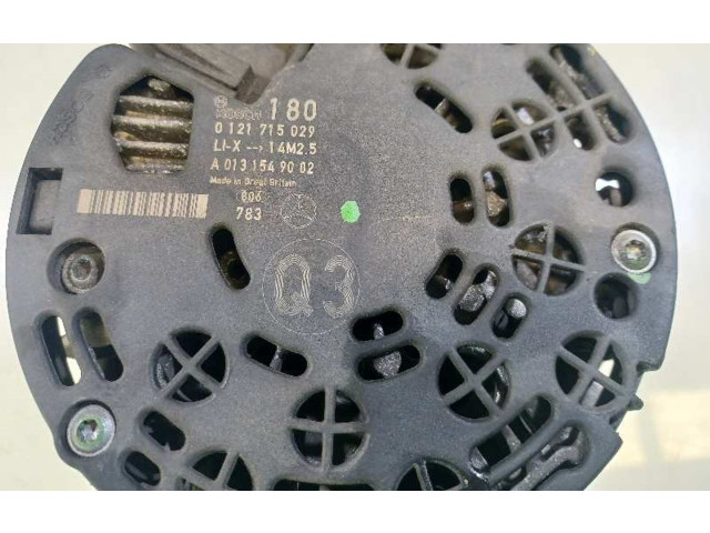 Генератор A0131549002, 0121715029   Mercedes-Benz C W203      