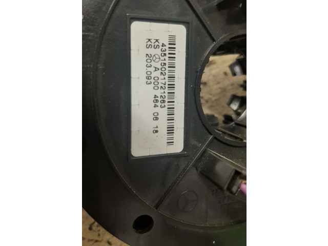 Полоса надувных подушек (кольцо srs) Mercedes-Benz CLK A209 C209  2002 - 2009 года A0004640618, 2775107001      