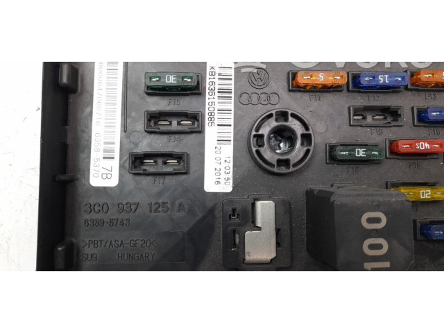 Модуль управления BSM 3C0937125A, KB1636150885   Volkswagen Sharan    