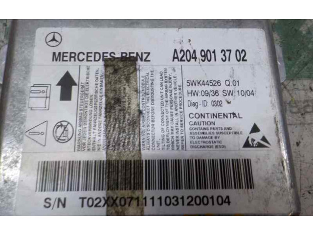 Блок подушек безопасности A2049013702, A2049013702   Mercedes-Benz GLK (X204)