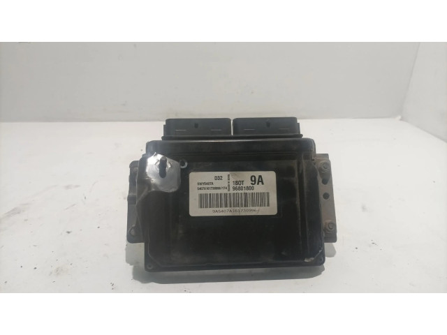 Блок управления двигателя 96801800, 5WY5407A   Chevrolet Matiz