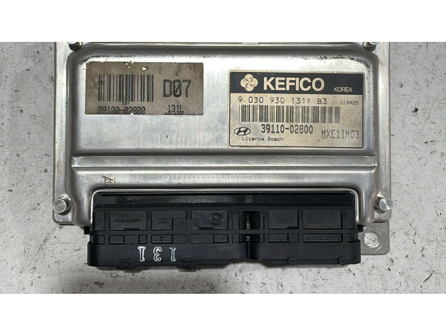 Řídící jednotka 39100-02800, 39100-02800   Hyundai Atos Classic 2001