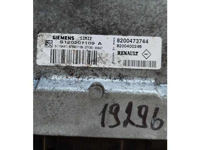 Řídící jednotka 8200473744, s120201109a   Renault Laguna II 2003