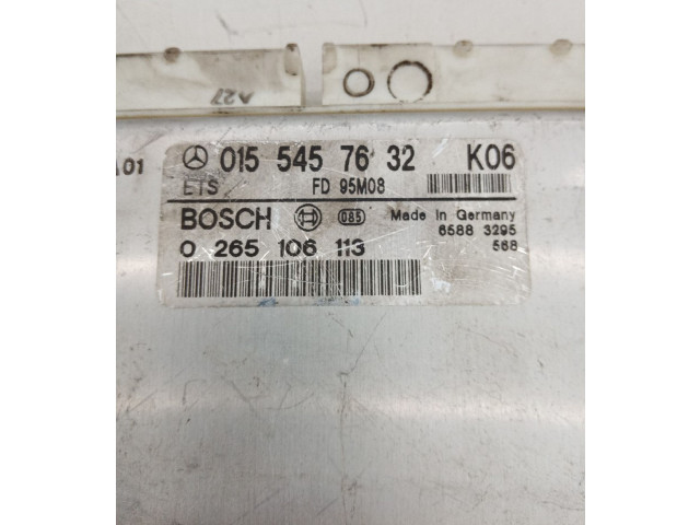 Jednotka ABS 0155457632, 0265106113BOSCH   Mrcedes-Benz E W210 1996