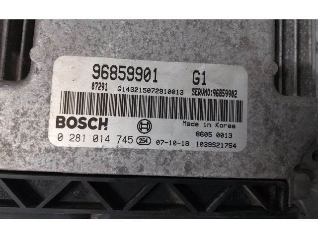 Řídící jednotka 96859901, 0281014745   Chevrolet Epica 2008