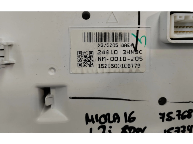 Přístrojová deska  Nissan Micra C+C 2016 248103HN9C  