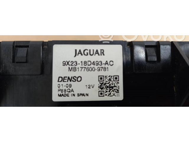 Блок управления климат-контролем 9X2318D493AC, MB1776009781   Jaguar XF X250