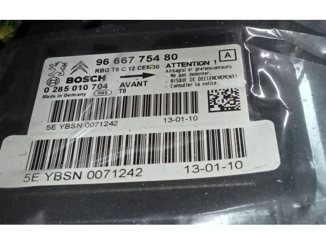 Блок подушек безопасности 9666775480   Peugeot 5008