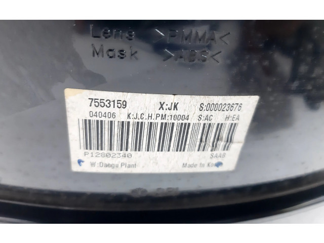 Панель приборов 7553159, 127989   Saab 9-3 Ver2       