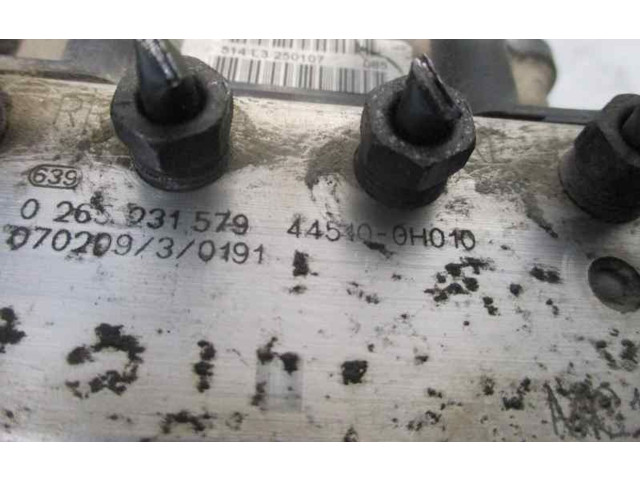 Jednotka ABS 445100H010, 0265231579   Peugeot 107 2007