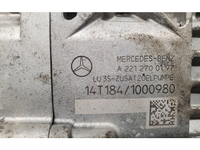 Масляный насос  M278.922 A2212700197  Mercedes-Benz CLS C218 X218 