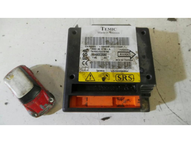 Блок подушек безопасности 9649003580, TEMIC   Citroen C2