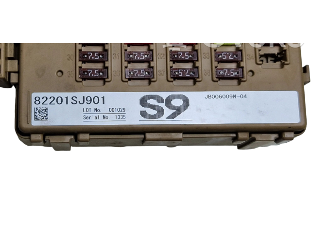 Pojistková skříňka Řídící jednotka BSM 82201SJ901, S9   Subaru Forester SK 2021