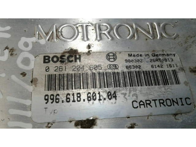 Блок управления двигателя 0261204605   Porsche Boxster 986