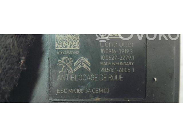 Jednotka ABS 9829234580   Peugeot 2008 I 2013