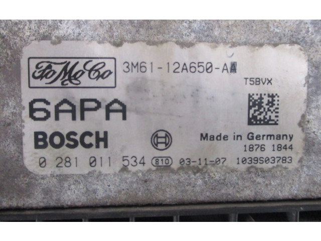 Řídící jednotka 3M61-12A650-AA, 3M61-12A650-AA   Mazda 3 I 2004