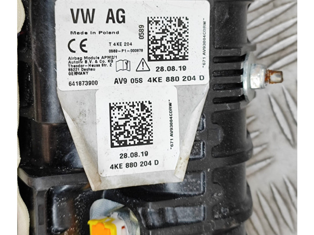 Подушка безопасности пассажира 4KE880204D   Audi e-tron