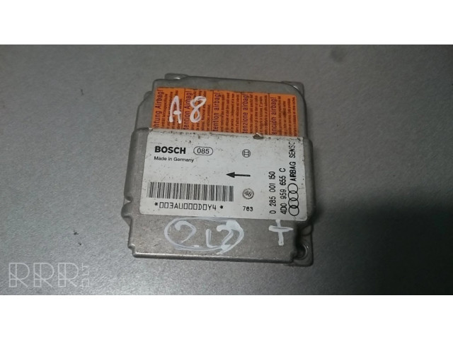 Блок подушек безопасности 4D0959655C, 0285001150   Audi A3 S3 8L