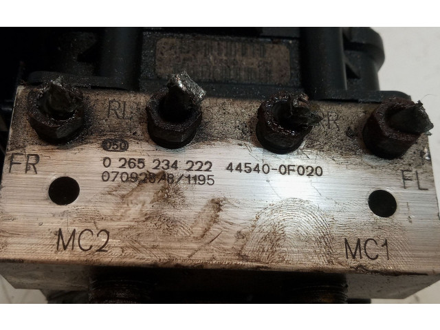 Jednotka ABS 0265234222, 445400F020   Toyota Corolla E140 E150 2007
