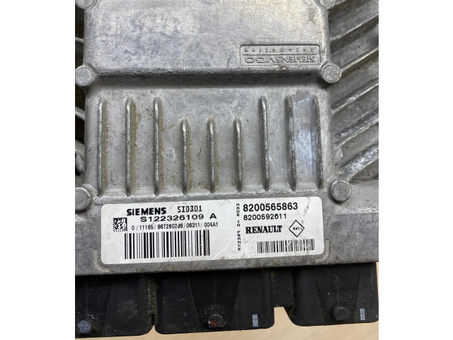 Řídící jednotka 8200565863, S122326109A   Nissan Tiida C11 2008