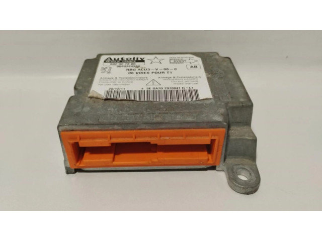 Блок подушек безопасности 9660349980, CENTRALITAAIRBAG   Peugeot 206+