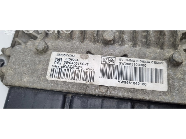 Řídící jednotka 9665100380, 9661642180   Fiat Scudo 2008