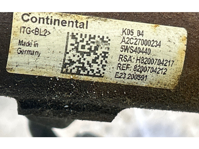 Vstřikovací lišta A2C27000234, 5WS40440   Renault Megane III     