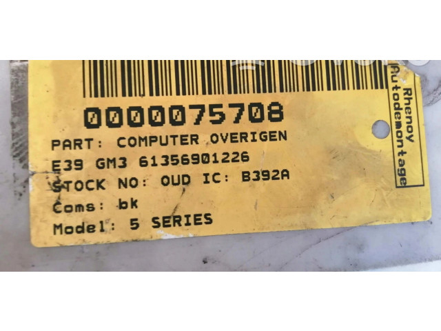 Pojistková skříňka Комплект зажигания 6901226   BMW 5 E12 2000