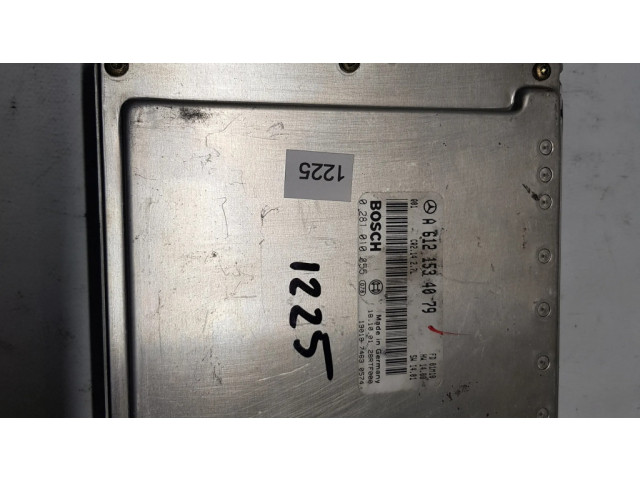 Řídící jednotka A6121534079, 0281010855   Mercedes-Benz E W210 2002
