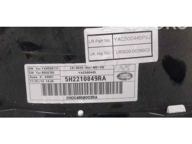 Панель приборов YAC500445   Land Rover Range Rover Sport L320       