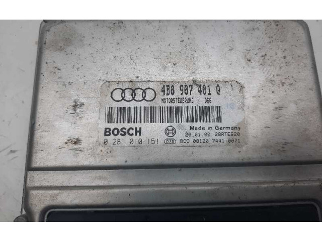 Řídící jednotka 4B0907401Q, 0281010151   Audi A6 S6 C5 4B 1997