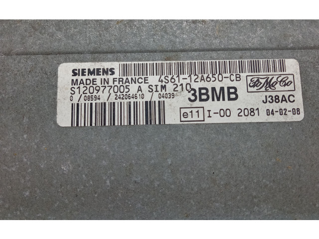 Jednotka ABS 4S61-12A650-CB, 4S61-12A650-CB   Mazda 2 2004