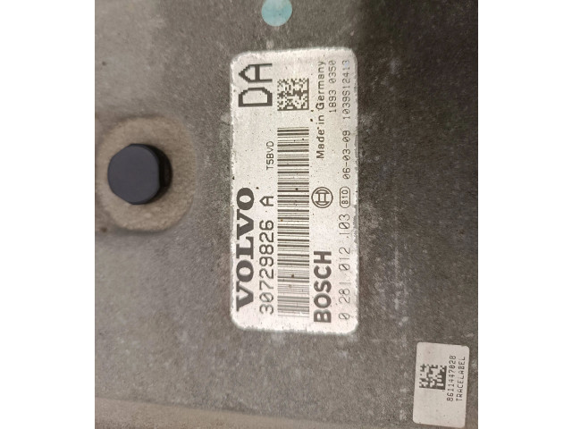 Блок управления двигателя 30729826A, 0281012103   Volvo XC90
