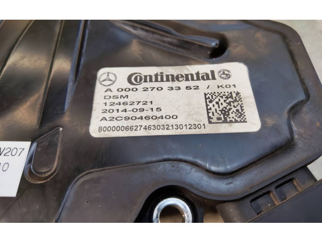 Блок управления коробкой передач A0002703352   Mercedes-Benz E A207