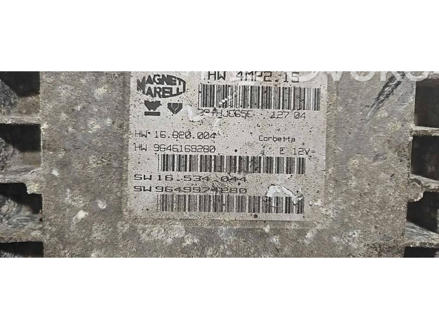 Řídící jednotka 9646169280, 16620004   Peugeot 607 2003