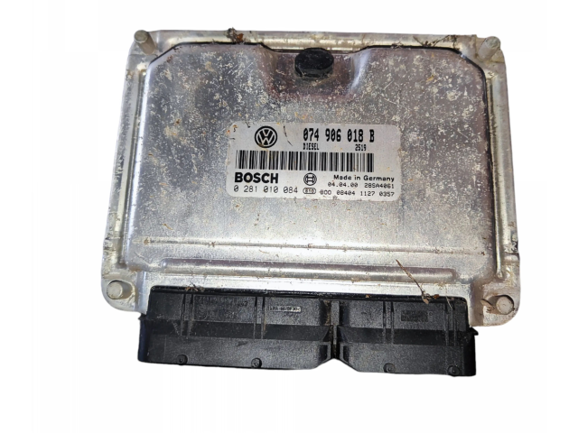 Блок управления двигателя 074906018B, 0281010084   Volkswagen Transporter - Caravelle T4