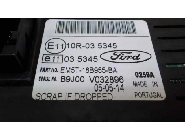 Дисплей    2014481, EM5T18B955BA   Ford Focus C-MAX