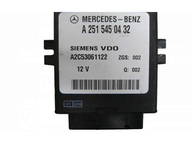 Блок управления подвески A2C53061122, A2515450432   Mercedes-Benz R W251