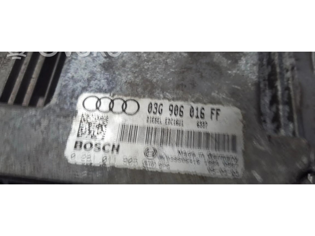 Блок управления двигателя 03g906016ff   Audi A3 S3 8P