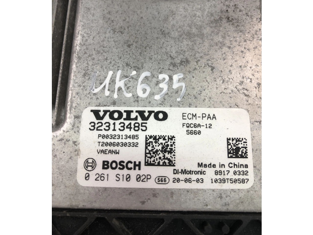 Řídící jednotka 32313485, 0261S1002P   Volvo XC40 2018